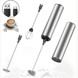 Electric Beater Milk Frother Coffee Mixer USB Portable Rechargeable Electric Milk Frother Foam
