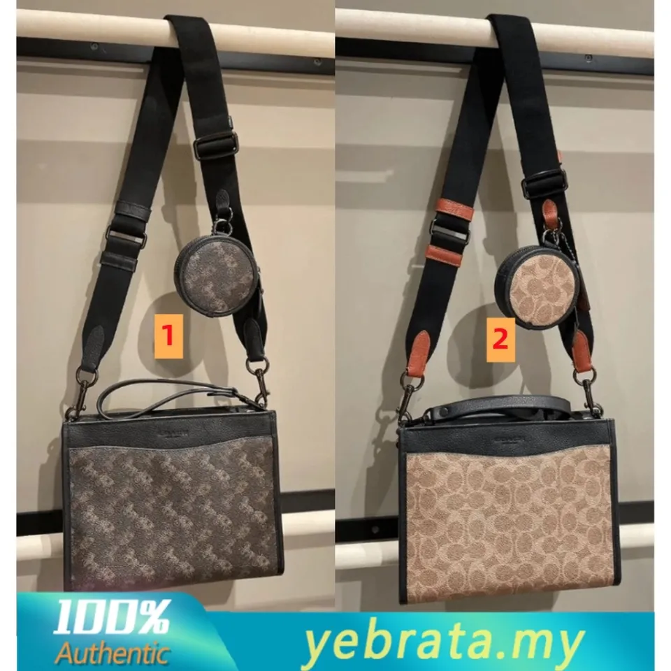 Coach CC087 CC088 Hitch Convertible crossbody with hybrid pouch in
