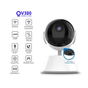 HARSH Cctv murah sambung ke hp cctv v380 pro jarak jauh cctv mini sambung ke hp outdoor wifi kamera mini tersembunyi