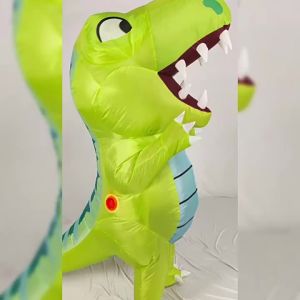 Dinosaur inflatable costume exclusively for Halloween cosplay Source factory for costume performance props and mannequins