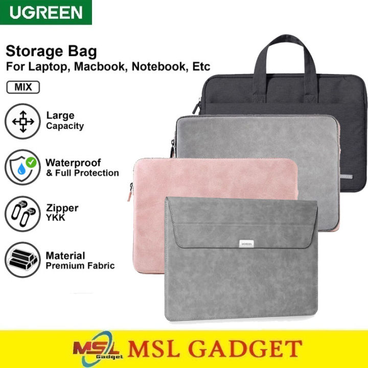 UGREEN Tas Laptop Notebook Sleeve Bag 13 14 15 16 Inch Waterproof