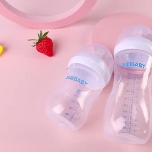Jollibaby PP Natural Feeding Bottle with  suitable for baby  replacement 6oz /11oz