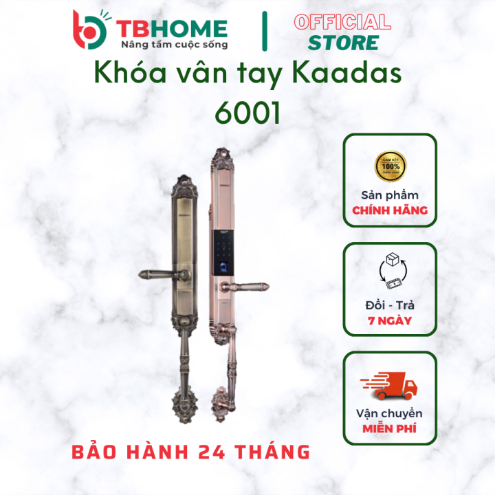 chia sẻ khóa học hơn 100 source code project... Khóa cửa vân tay Kaadas 6001 - Chính hãng, Miễn phí lắp đặt | Lazada.vn