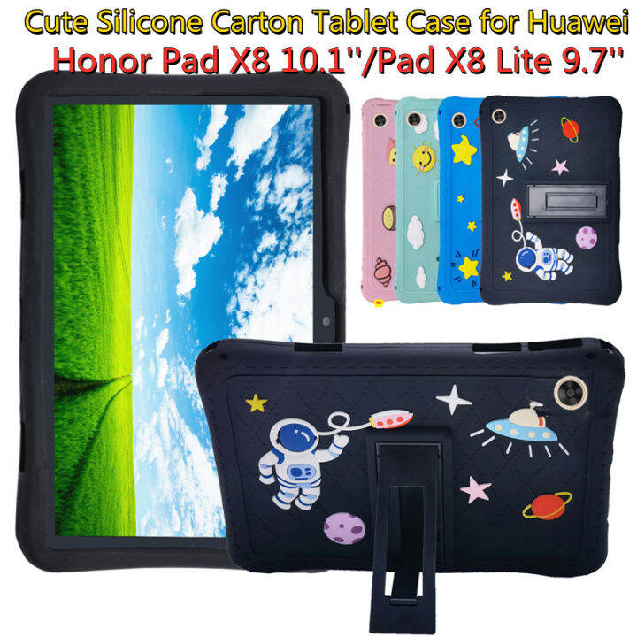 Silicone Cartoon Case for Huawei Honor Pad X8 Lite 9.7 inch casing