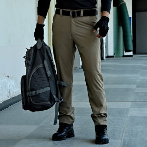 Men Tactical Pants Strong Waterproof High Elastic Tactical Pants for Men Original Branded Breathable Comfortable Stretchable Causal Outdoor Tactical Pants