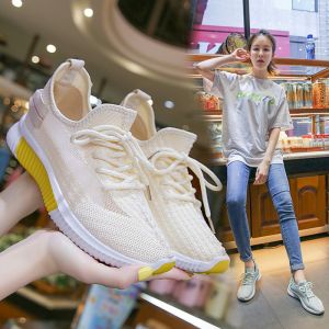 KIERRA Sepatu Sneakers Wanita Casual Sporty Bahan Kanvas Elastis Terbaru Import - Murah