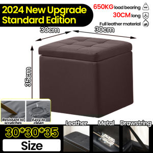 🔥Ship in 12H Local🔥120cm Storage Bench Leather Storage Stool PU Ottoman Storage Bench Ottoman With Storage Waterproof Multi-functional Retractable Black Shoe Bench Ottoman Stool Stool Chair Foot Stool Simple Bench Sofa Stool Without Backrest 储物凳 换鞋长凳