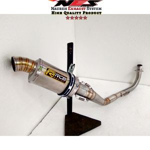 Knalpot RCB Racing Silencer Oval Motor Jupiter z Vega Supra Revo Atrea Smash110 Shogun