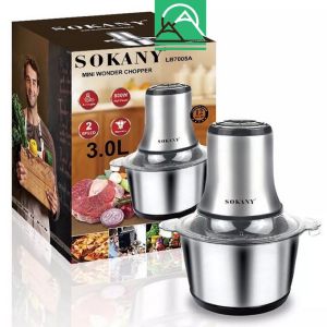 Máy xay thịt xay rau củ đa năng SOKANY LB7005A 3.0l cao cấp chính hãng bảo hành 12 tháng