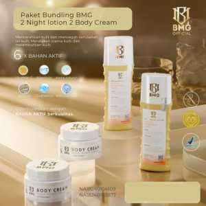 BMG Paket Cepet Putih ( Lotion Kuning 2 Dan Bodycream 2 ) Original - Ratu Kosmetik Online