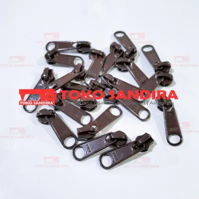 12 pcs Kepala Resleting tas/kepala resleting YKK 5 NILON/NO 5/kepala sleting ykk murah/toko alat jahit/kebutuhan menjahit/toko perlengkapan menjahit/alat jahit lengkap