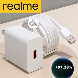 NEXUS INFINNIAT: REALME 2in 1 Travel Fast Charging 6A Charger With Android(V8)Data Cable