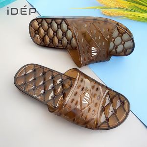 Dép lỗ VIP- Dép nhựa trong suốt đi trong nhà tắm nam nữ chống nước - iDÉP DL023- Nhiều màu (Hỏa Tốc HCM)
