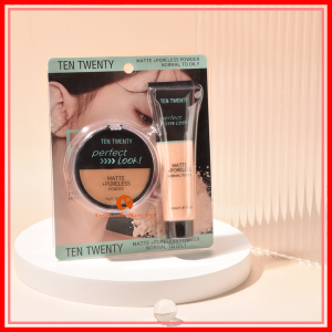 Ten Twenty 2-in-1 Matte & Poreless Powder – Ideal for Normal to Oily Skin Lightweight Formula
