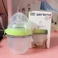 Bình sữa cho bé thương hiệu ComoTomo, Chất liệu Silicon mềm mại cao cấp, không BPA an toàn cho bé, dung tích 150ml 250ml. 