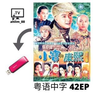 USB Classic Drama Cantonese 张卫健 Dicky Cheung 电视剧 粤语中字 小宝与康熙 小鱼儿与花无缺 少年英雄方世玉 神探方天谬 机灵小子 聚宝盆