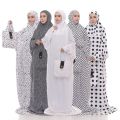 Mukena Syari Hadramaut Terusan Hitam Manis 2 | NurHD Mukena. 