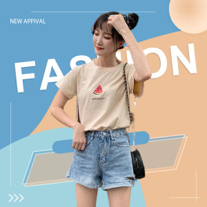 LH.Sunday เสื้อยืดสกรีนลายผลไม้ น่ารักสดใสมากเวอร์