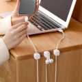 Gratis Semua - Organizer Klip Kabel Magnetic / 3 PCS Cable Holder Set / Penyimpanan Kabel Winder / Bracket Kabel Klip. 