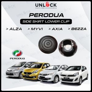 Perodua Alza Myvi Axia Bezza Side Skirt Lower Clip ORriginal ( 1pcs ) Automobile Car Accessories Aksesori Kereta