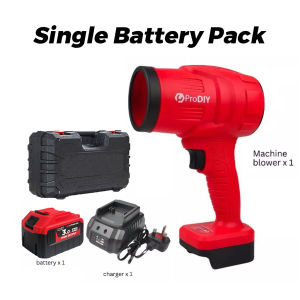 PRODIY 21v Cordless Air Blower Turbo Jet Fan Car Blower Strong Dust Leaf Blowing Water Blowing Blower Angin Cuci Kereta