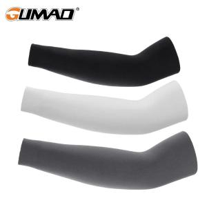 【NEW A 】Sports Arm Sleeves Cycling Running Fishing Climbing Arm Warmers Sun UV Protection Cool Hand Cover Elastic Cuffs Summer Men Women