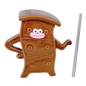 380ml Unique Cartoon Cabinet Teas Cups Lovely Ceramic Coffee Mug Porcelains Teas Cups for Office and Home Party Gift