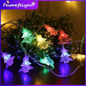 christmas lights led decoration 2022 items xmas tree decorations light gift fairy strip Light USB AA Battery Operated flashing Festival Lighting for Christmas Diwali Deepavali New Year Lights