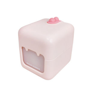 Portable 2-in-1 Makeup Remover Pad Container and Leakproof Dispenser travel makeup remover box