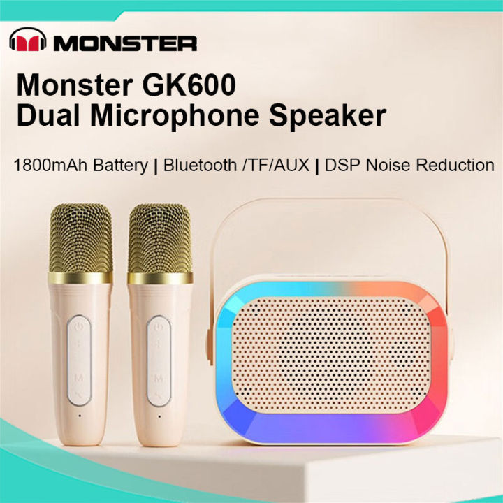 Monster GK600 Microphone Speaker HIFI Sound Quality Bluetooth TF