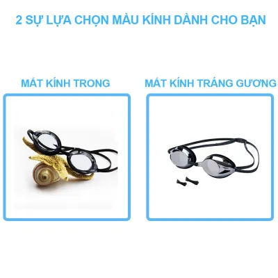 Kính bơi người lớn thi đấu chuyên nghiệp SPORTY 1154 mắt kiếng bơi cản tia UV hạn chế sương mờ