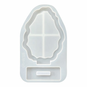 GUDAN Reusable Photo Frame Drip Mold Easy Release DIY Silicone Resin Mold Casting Mold Wave heart Heart Frame Mold Home Decor