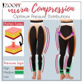 ZOOPF Women Sleeping Beauty Legs Shaper Legging Socks Slimming Leg Hip Up Pants. 