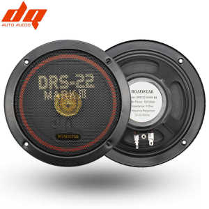 2pcs Roadstar Ultra-thin 6.5 Inch 150W Car HiFi Coaxial Loudspeaker Vehicle Door Auto Audio Music Stereo Full Range Frequency Speakers