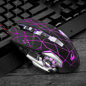 Chuột Gaming V5 Pro - LED RGB Điều Chỉnh DPI Có Dây Chuyên Game