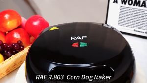 Máy Làm 6 Bánh Xúc Xích ORM-8873S Electric 220V Hotdog Lolly Stick Sausage Waffle Maker Machine Breakfast PVN9969