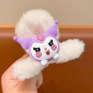 【Pharaoh🎀COD】Anak -anak cakar rambut mewah gadis lucu kartun aksesori rambut sanrio rambut keriting klip hiu