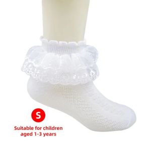 Socks For Baby Girl White Princess Lace Socks For Kids Girl