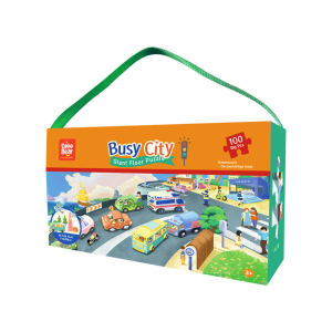 MALOTOYS - DJEE BEAR Floor Puzzle 100 Pcs Gift Box Set Puzzle Mainan Edukasi Anak Aktivitas Menyusun Kids Toy Hadiah Anak Malo Toys