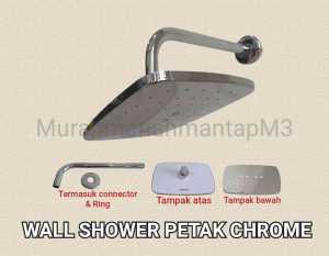 SHOWER TANAM DINDING PETAK & BULAT / SHOWER MANDI / WALL SHOWER