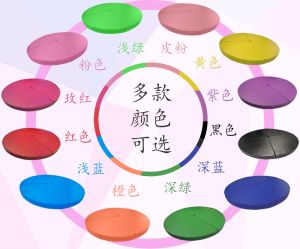 Foldable Pole Dance Aerial Yoga/Gymnastics Ring Multi-Functional Round Mat Round Sponge Thickened Anti-Drop Protection Mat