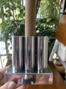 Khay Tắt Điếu Ngải Cứu Inox Diện Chẩn