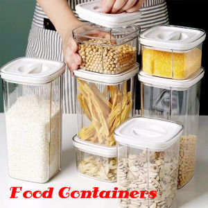 Grey 2000ML Transparent Milk Storage Container & Airtight Food Storage Solutions