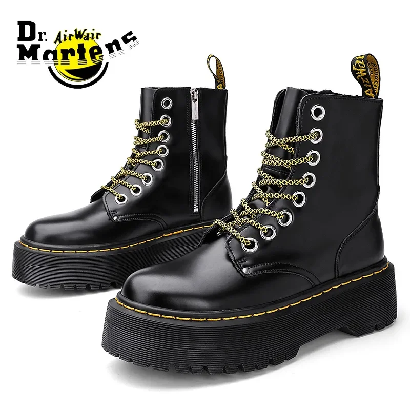 Dr martens cheap womens platform boots