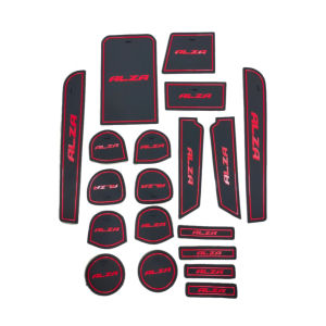 PERODUA ALZA 2009-2021 Interior Slot Mat Magic Non Slip Organizer Getah Dash Door Panel Rubber Pad Alza Slot Mat