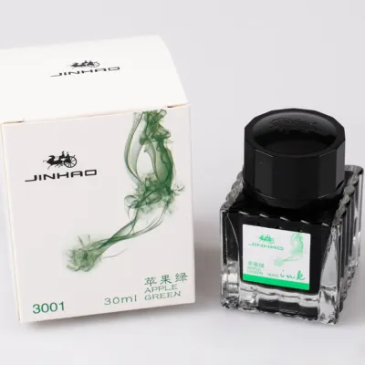 1 Bottle Jinhao 30ml Non-carbon Glass Bottled Ink Refill Cartridge Fountain Pen