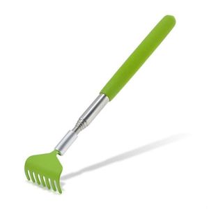 MMLUCK Extensible Handy Soft Relieve itching Stainless Steel Telescopic Itch Scratching Back Scratcher Massage Tools Scratching Device