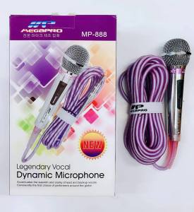 MEGAPRO MP-888 Wired Legendary Vocal Dynamic Microphone