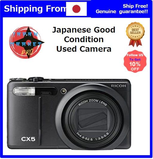 [Japanese Used Camera]RICOH Hybrid AF System Equipped with Optical 10.7 ...