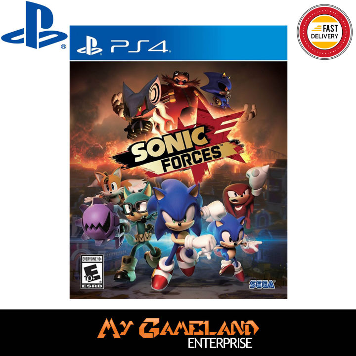 PS4 Sonic Forces (R2/R3)(English/Chinese) PS4 Games English